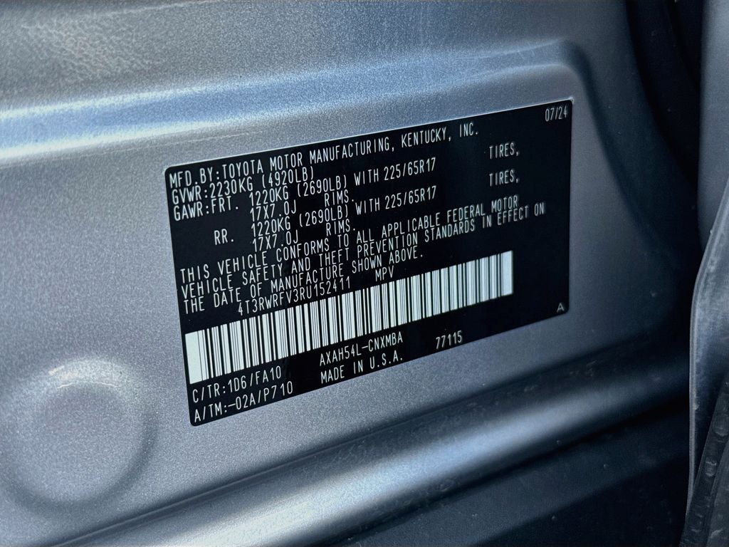 2024 Toyota RAV4 Hybrid XLE
