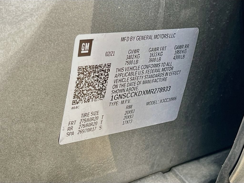 2021 Chevrolet Suburban LT