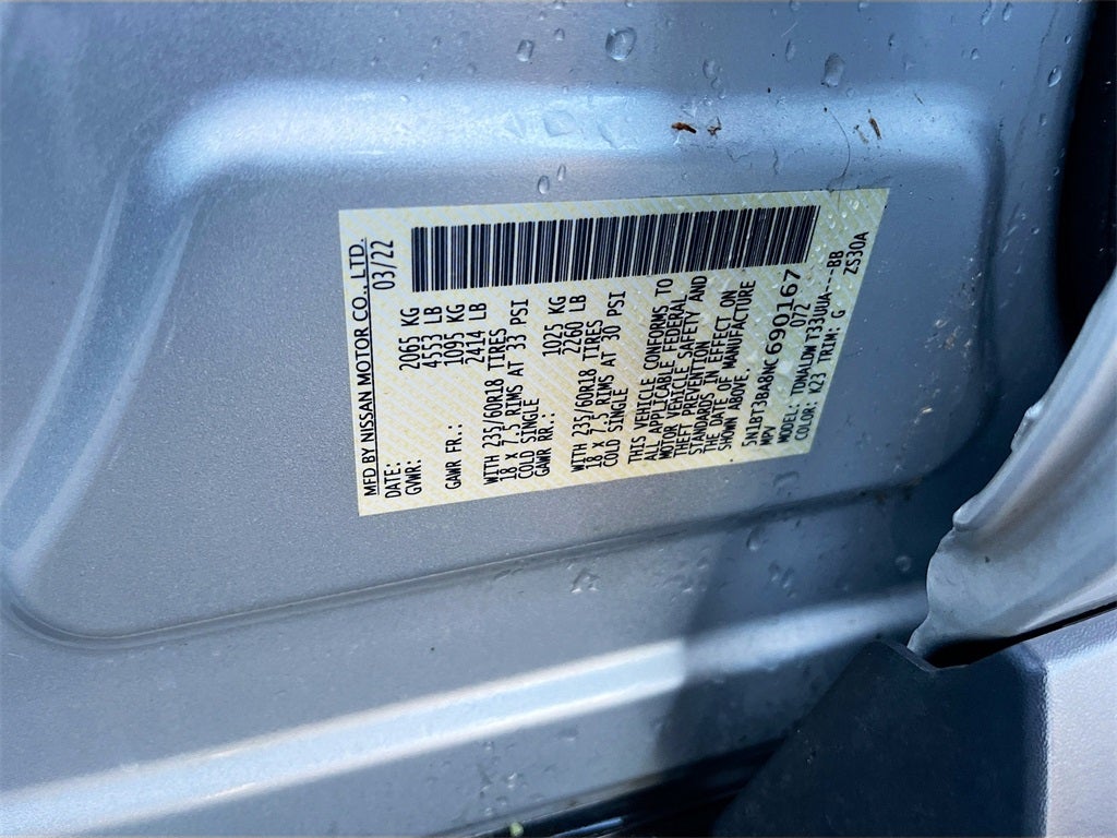 2022 Nissan Rogue SV