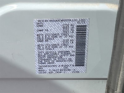 2023 Nissan Pathfinder Platinum