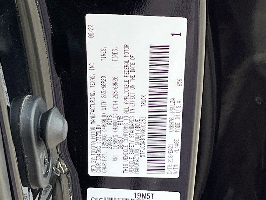 2022 Toyota Tundra Hybrid Limited