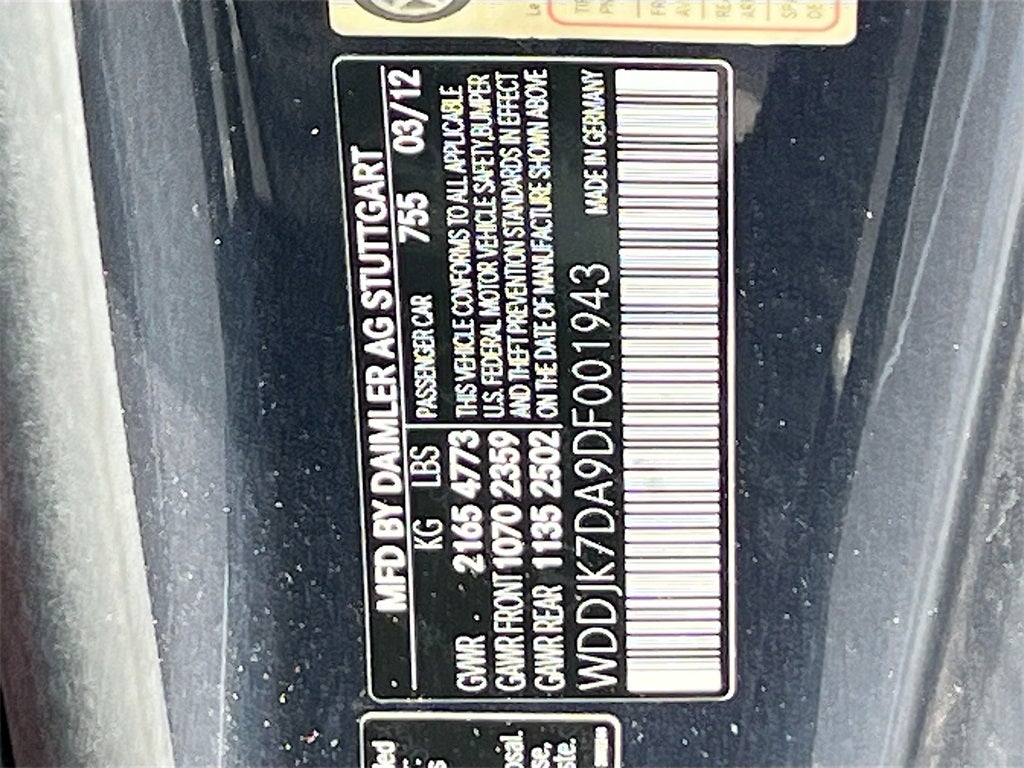 2013 Mercedes-Benz SL-Class SL 550