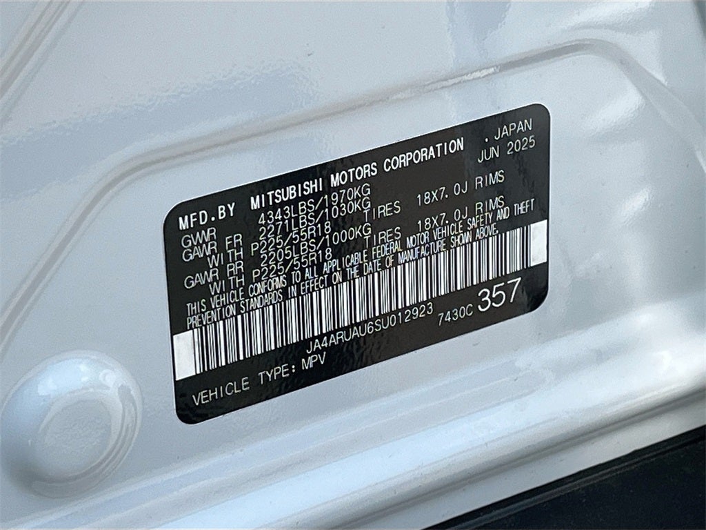 2025 Mitsubishi Outlander Sport 2.0 ES