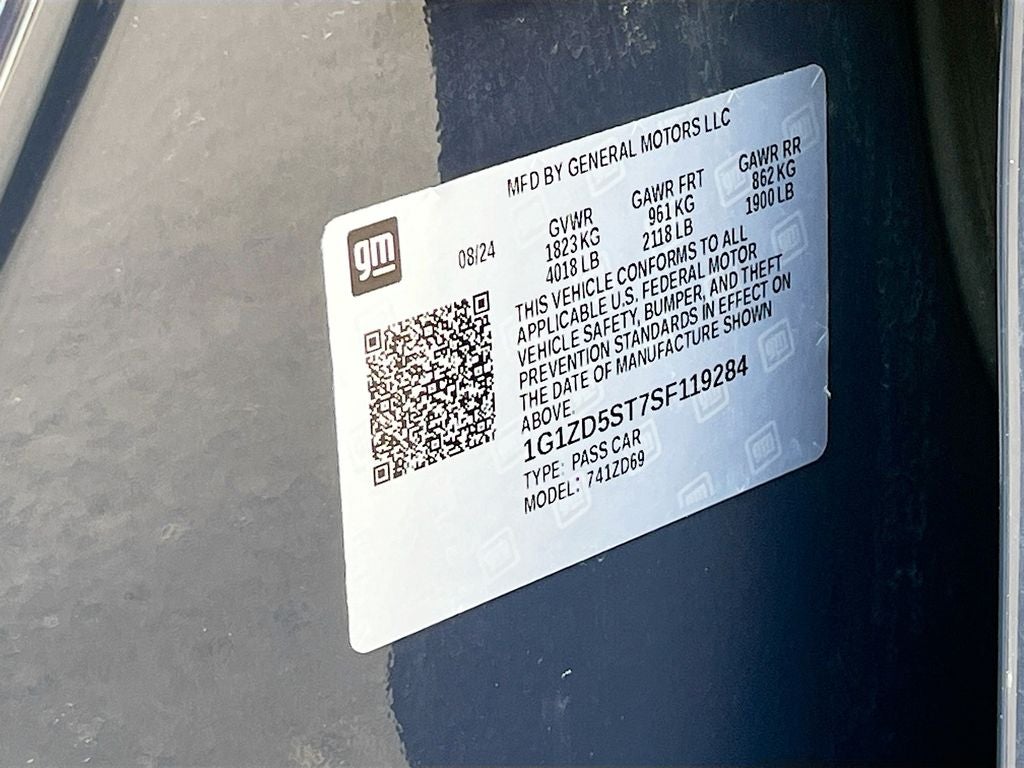 2025 Chevrolet Malibu LT 1LT