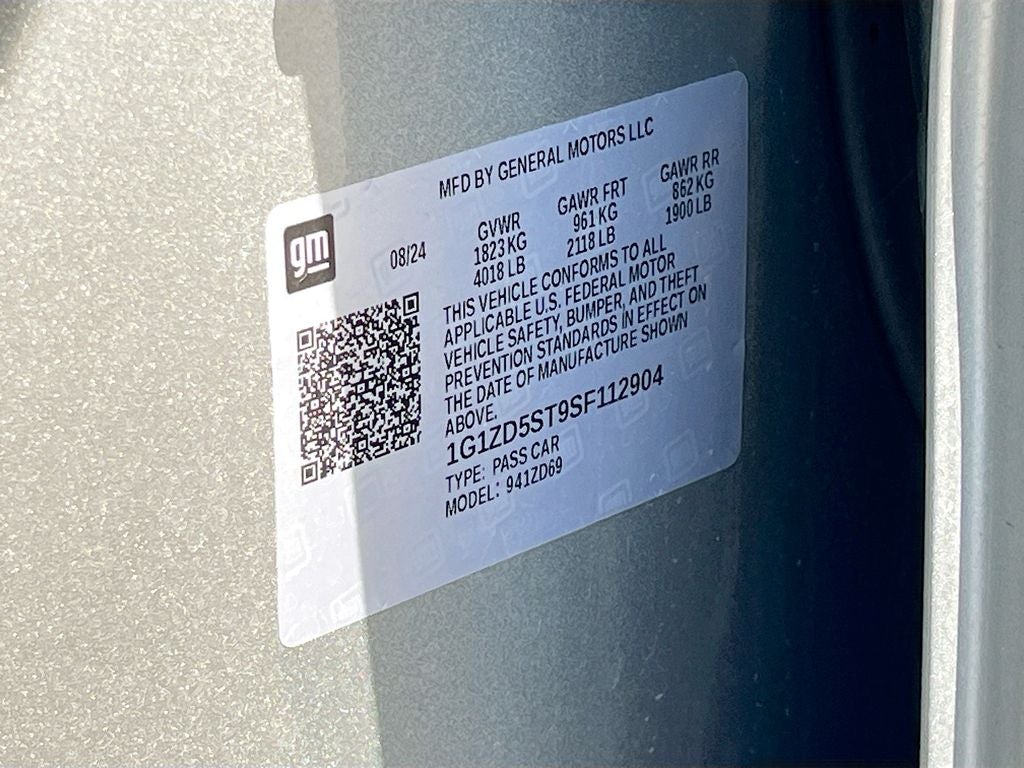 2025 Chevrolet Malibu LT 1LT