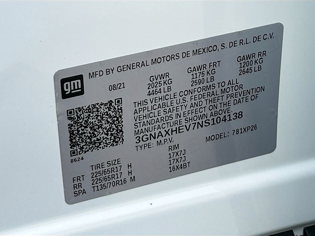 2022 Chevrolet Equinox LS