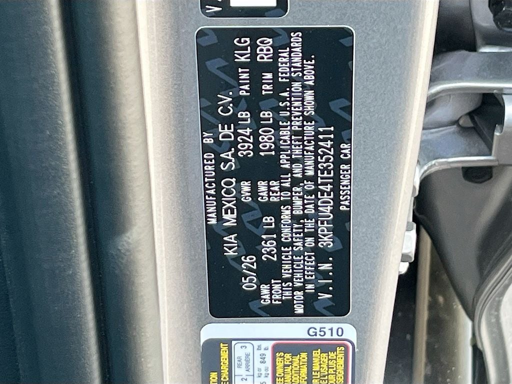 2026 Kia K4 EX