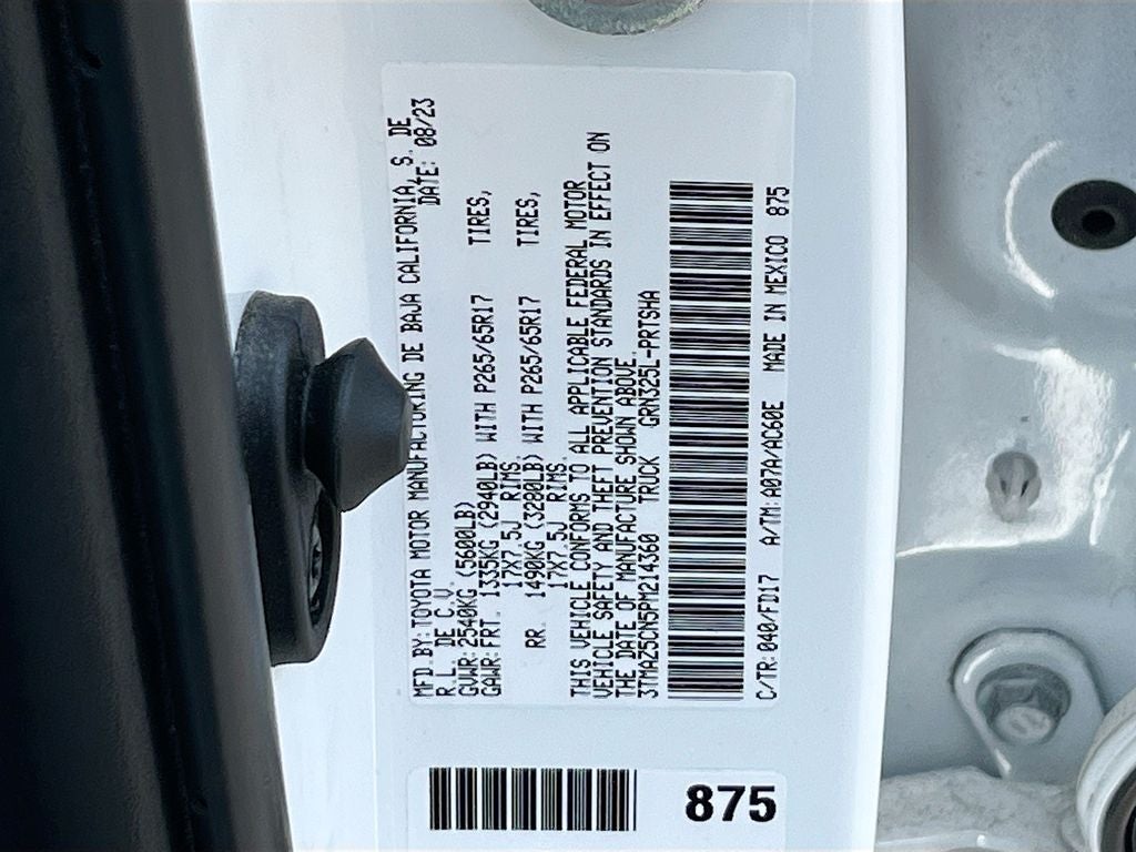 2023 Toyota Tacoma TRD Sport V6