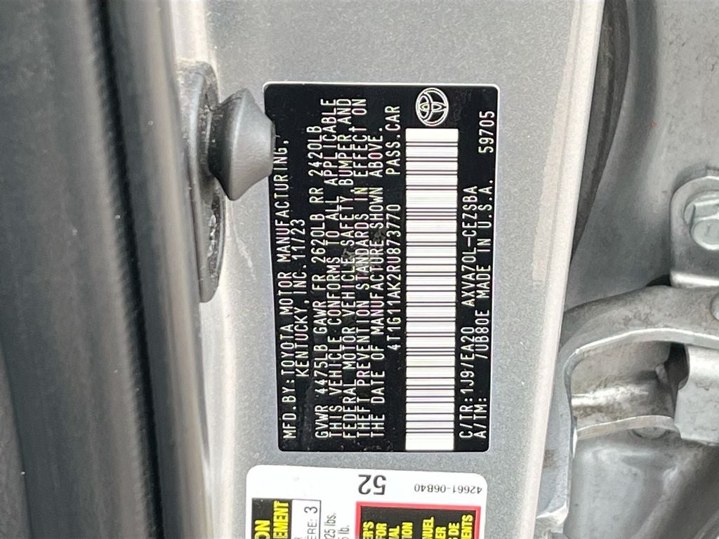 2024 Toyota Camry SE