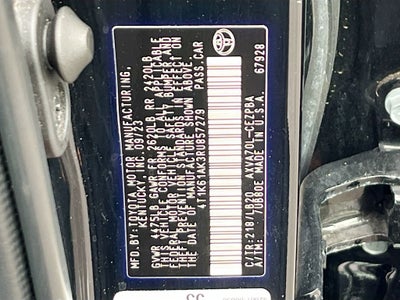 2024 Toyota Camry XSE