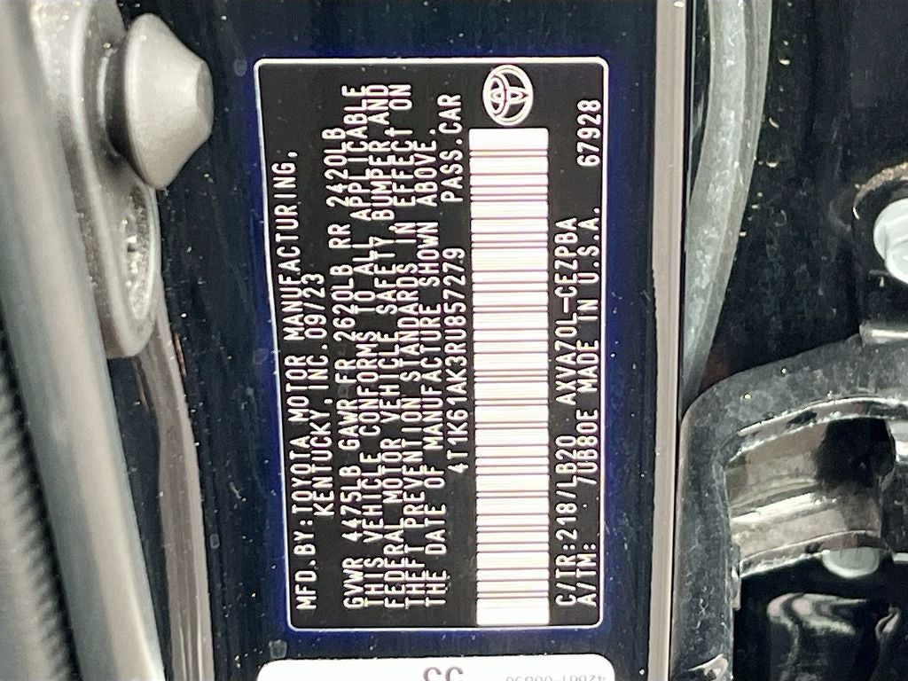 2024 Toyota Camry XSE