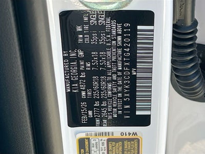 2026 Kia Sportage EX