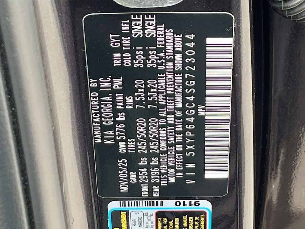 2025 Kia Telluride S