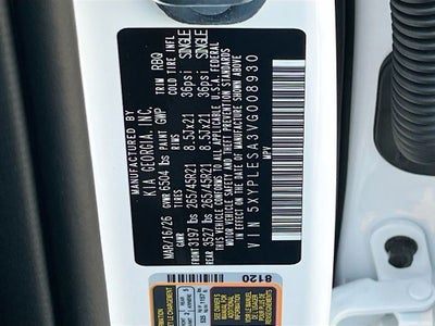 2027 Kia Telluride Hybrid X-Line SX Prestige