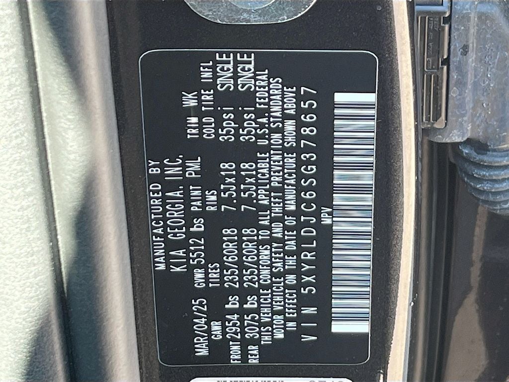 2025 Kia Sorento S