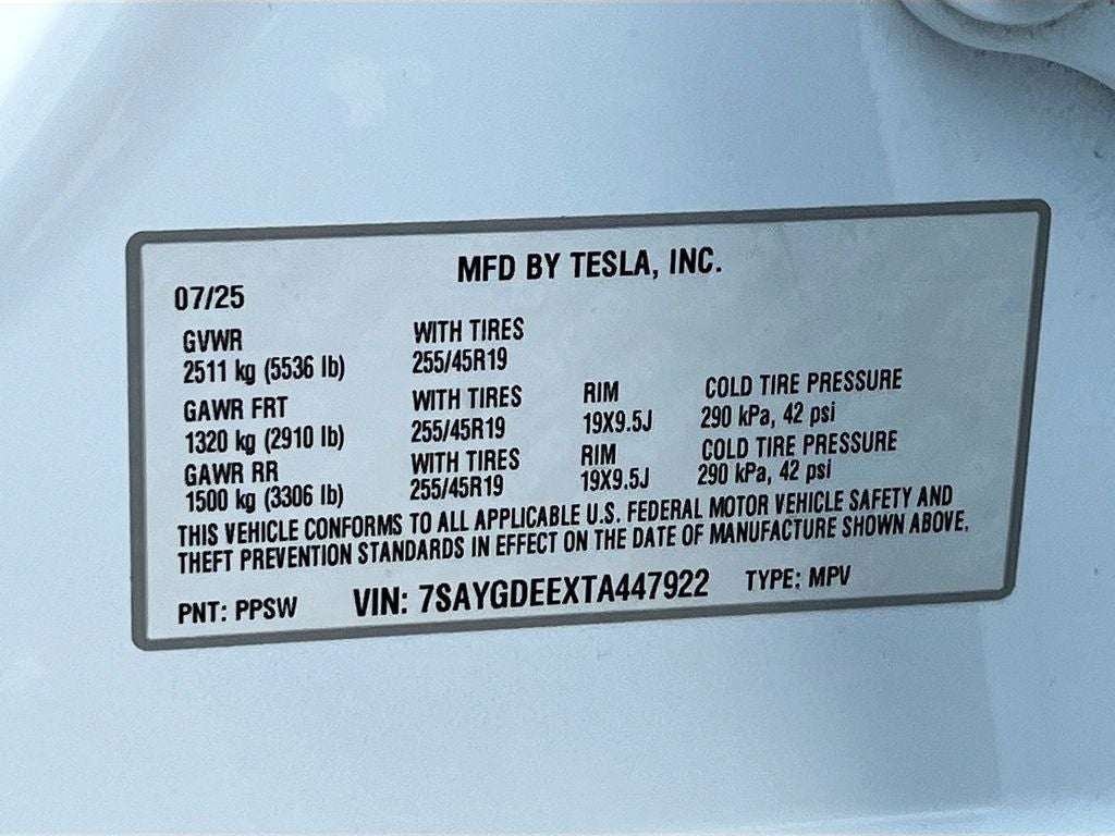 2026 Tesla Model Y Long Range