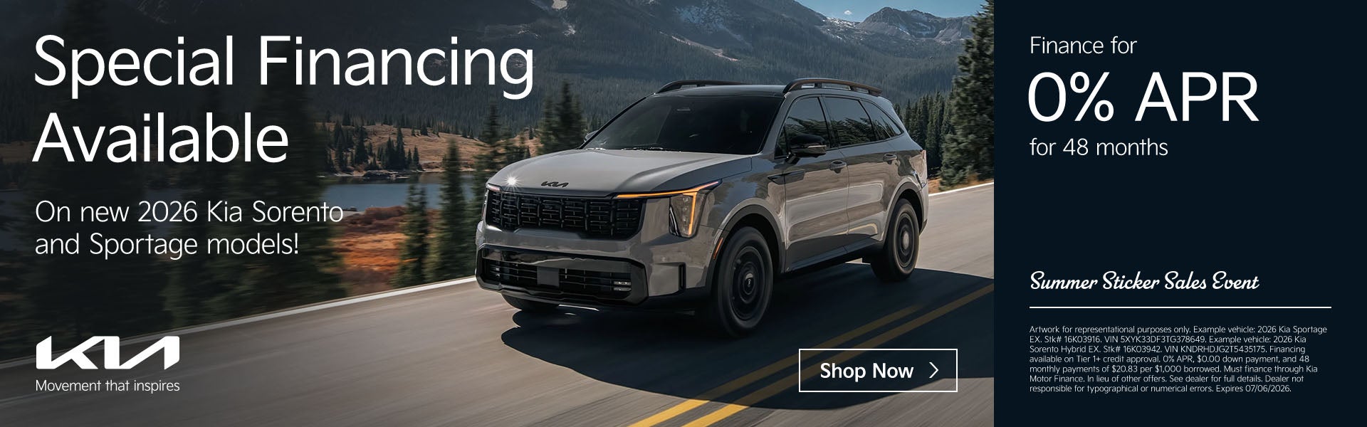 Special Financing Available 